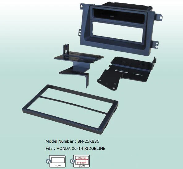 2006 2007 2008 2009 2010 2011 Honda Ridgeline Double Dash Kit