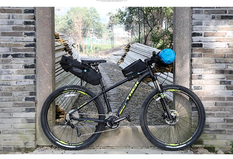 Excellent ROSWHEEL NEWEST 8L 10L Waterproof MTB Bike Bag Bike Saddle bag Rear Seat Bags Accessories Cycling Bicycle Saddle Bag 15