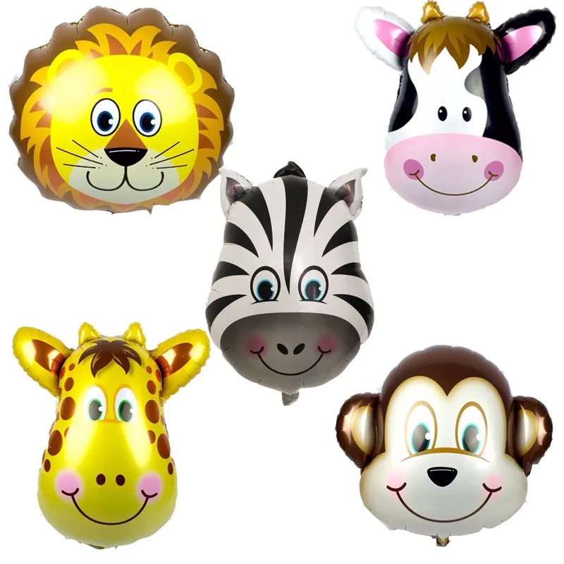 2 Ballons Singe Gonflables – Décoration Fête Piscine Ou Jungle