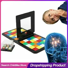 Головоломка Куб 3D головоломка гоночная доска с кубиками игра волшебный куб образование родитель-ребенок активность доска обучающая игрушка скоростная игра волшебный куб s