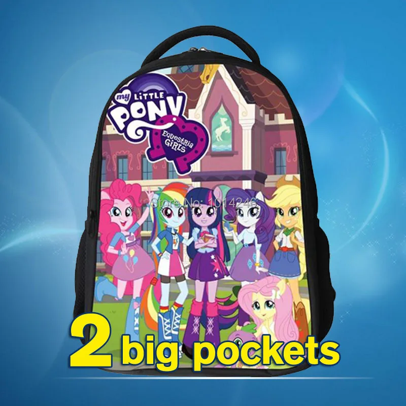 Aliexpress.com : Buy 2014 printing backpack with my little pony cartoon ...