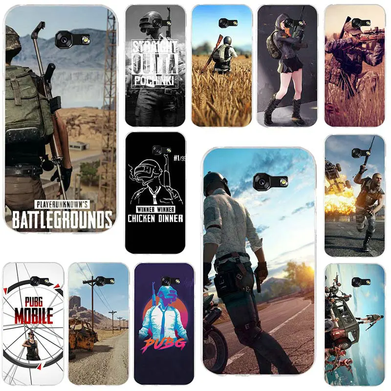 Игры Pubg Победитель Куриный Ужин для Samsung Galaxy A3 A5 A7 J1 J2 J3 J4 J5 J6 J7 2016 2017 2018 Coque сумки