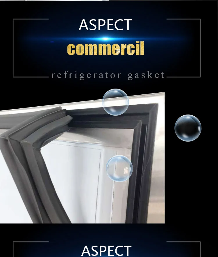 Top quality flexible refrigerator door seal gasket for