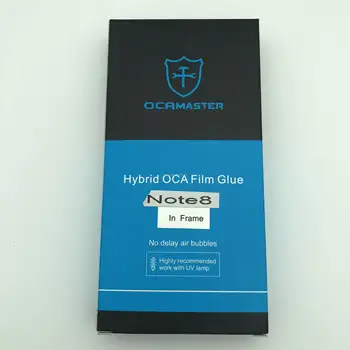 

OCA MASTER OCA Optical Film For Samsung Note 8 LCD In Frame/out Frame Touch Screen Glass OCA Laminating Repair Refurbished