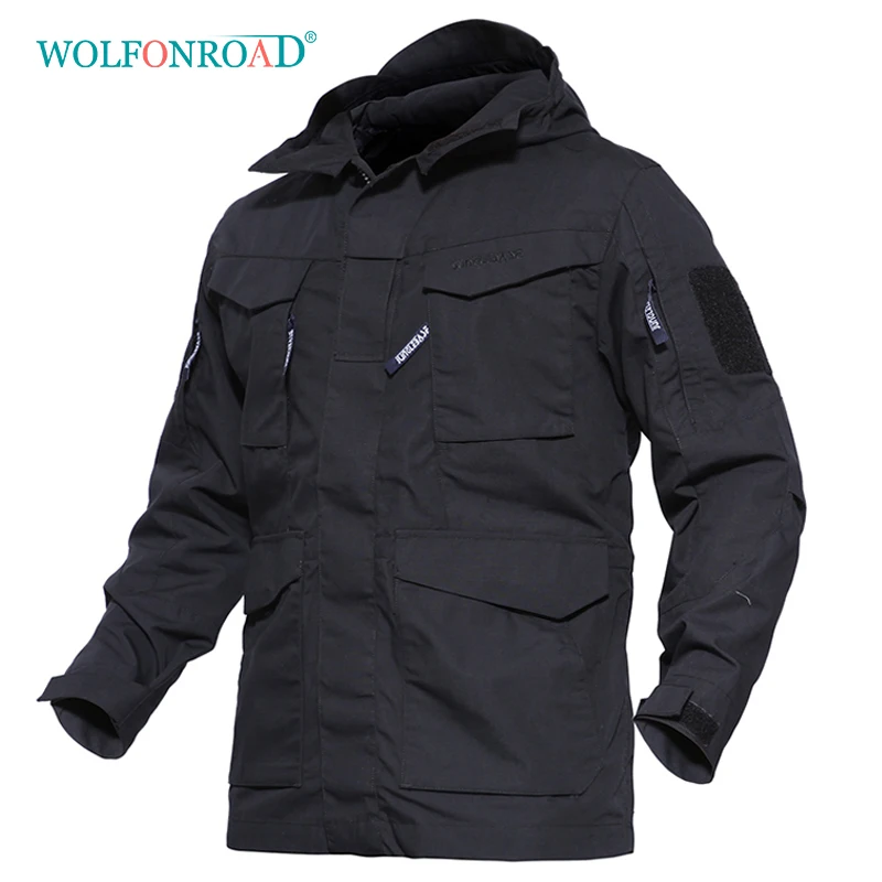 WOLFONROAD Outdoor Sport Jacket Military Tactical Jacket Men's Winter Windbreaker Thermal Jacket Coat Hiking Hooded Clothes WOLFONROAD Outdoor Sport Jacket Military Tactical Jacket Men's Winter Windbreaker Thermal Jacket Coat Hiking Hooded Clothes