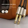 Ugreen Jack 3.5mm to 6.35mm Adapter Audio Cable for Mixer Amplifier Speaker Gold Plated 6.5mm 3.5 Jack Male Splitter Audio Cable ► Photo 2/6