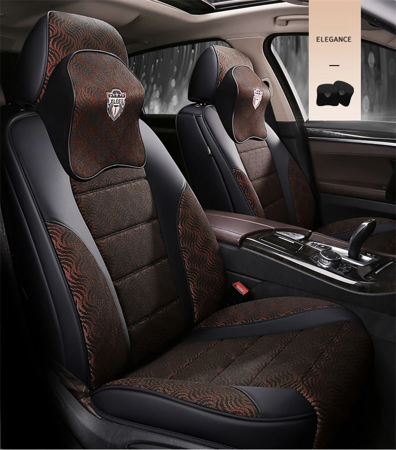 Странным мечта Авто Чехлы четыре сезона кожа универсальное автокресло охватывает множество протектор Набор для все автомобили SUV CRV RAV XRV