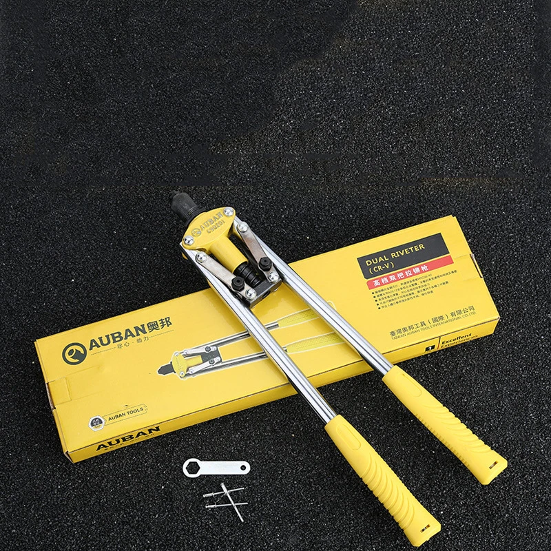 

17 inch double handle manual rivet gun hardware tool rivet gun pull cap gun rivet gun alloy claw piece strengthen spring