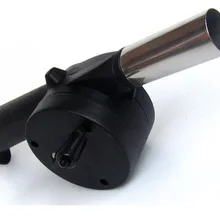 Горячая Распродажа нержавеющая сталь принадлежности для шашлыков ручной вентилятор вручную открытый барбекю вентилятор воздуха воздуходувы