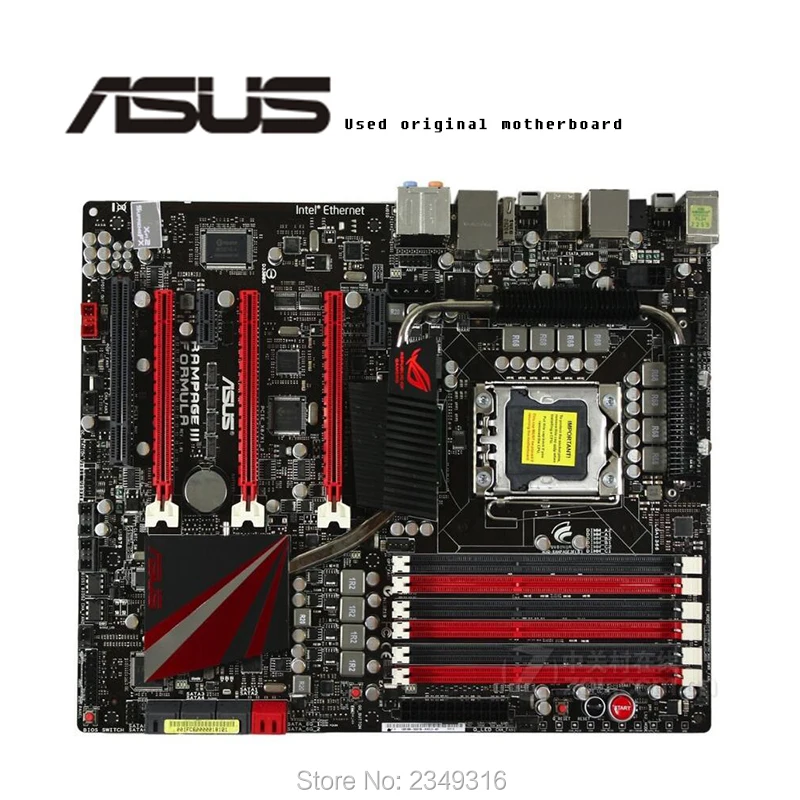 

For ASUS Rampage III Formula Used original motherboard Socket LGA 1366 DDR3 X58 Desktop Motherboard