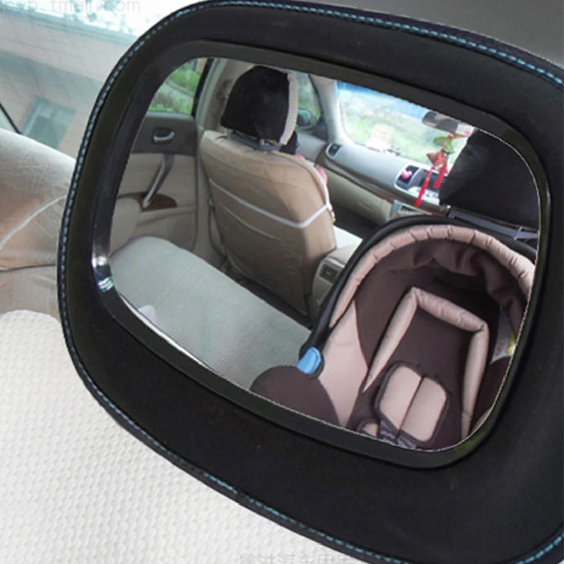 

Dewtreetali 1pc Car Safety Seat Mirror View Back Baby Car Safety Rearview Mirror Baby Child Infant Safety Seats Basket Mirror