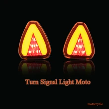 

Motorbike Accessories Turn Signals Lights Brake Light Waterproof LED E11 Rear Turn Signal Motorcycles Flashing Stop Light Moto