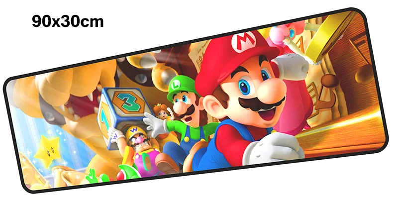 Коврик для мыши mario, геймер, 900x300 мм, коврик для мыши, большой игровой коврик для мыши, высококачественный коврик для мыши, компьютерный стол, коврик для мыши, аксессуары - Цвет: Size 900x300X2MM