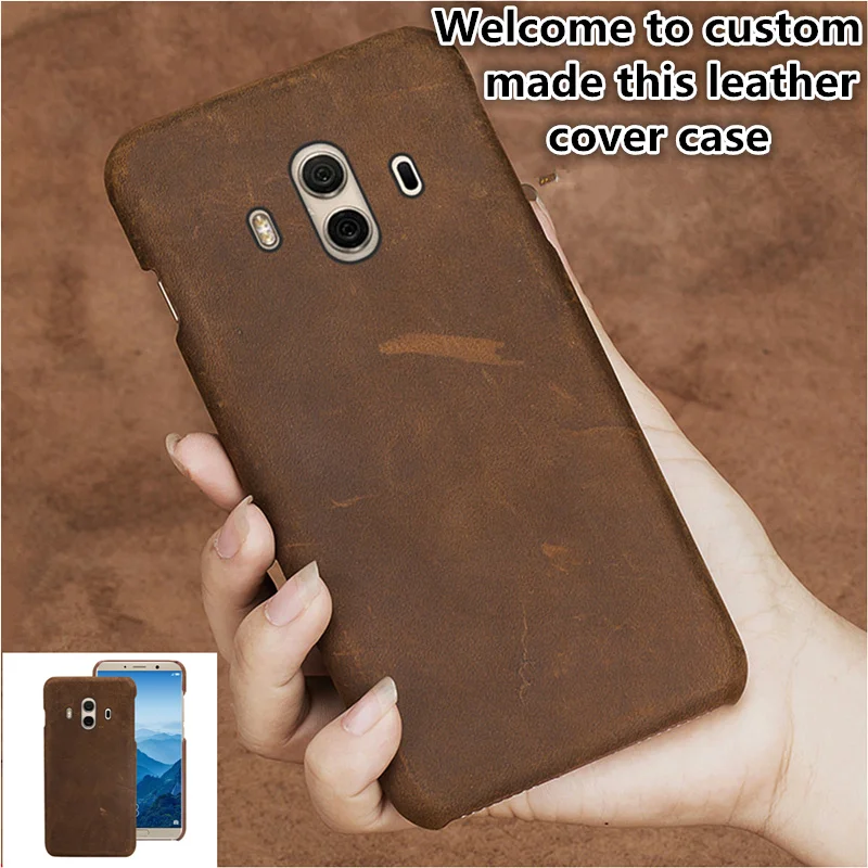 

XSB101 - Genuine leather half-wrapped case for ZTE AXON 7 A2017 phone case for ZTE AXON 7 A2017 phone cover case