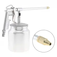 Простой в эксплуатации серебряный горшок типа пневматический пистолет-распылитель с 6 мм соплом калибра и Алюминиевый горшок для мебели/заводских помещений