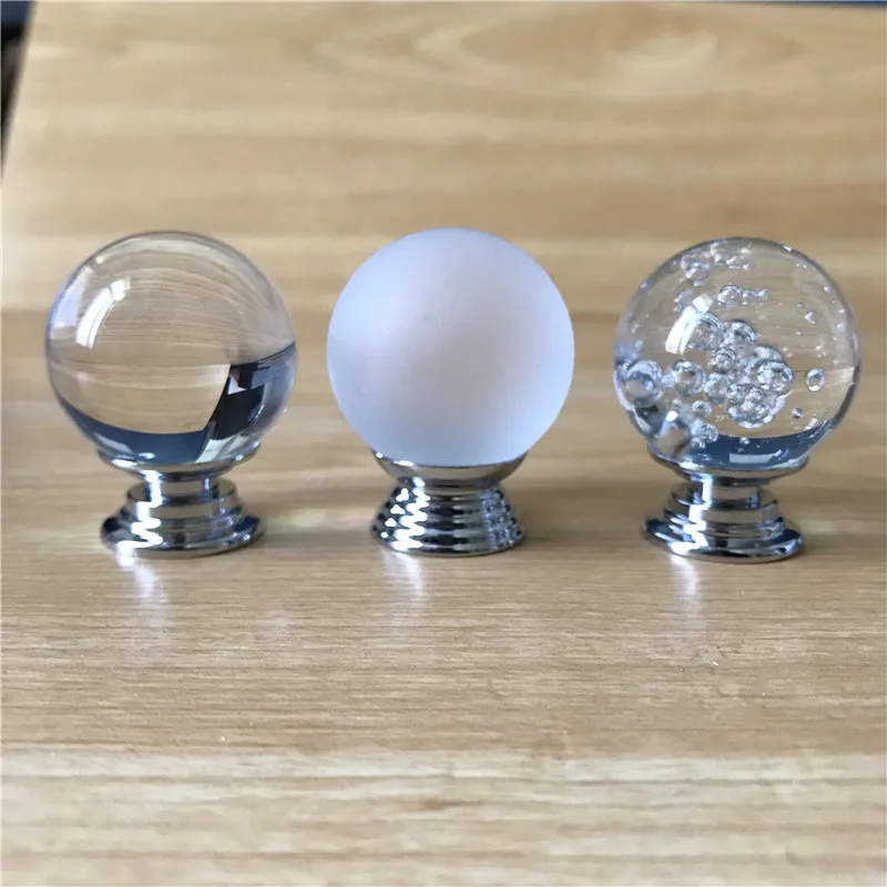 FAST SHIPPING 30mm Bubble Ball Frosted Round Crystal Ball Pumpkin