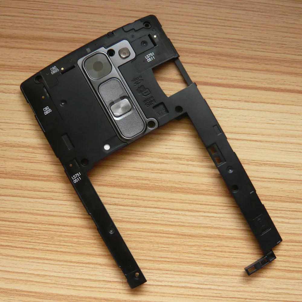 Black Back Housing Plate Camera Lens Cover Bezel Frame Replacment For LG Magna H500F LG H500F