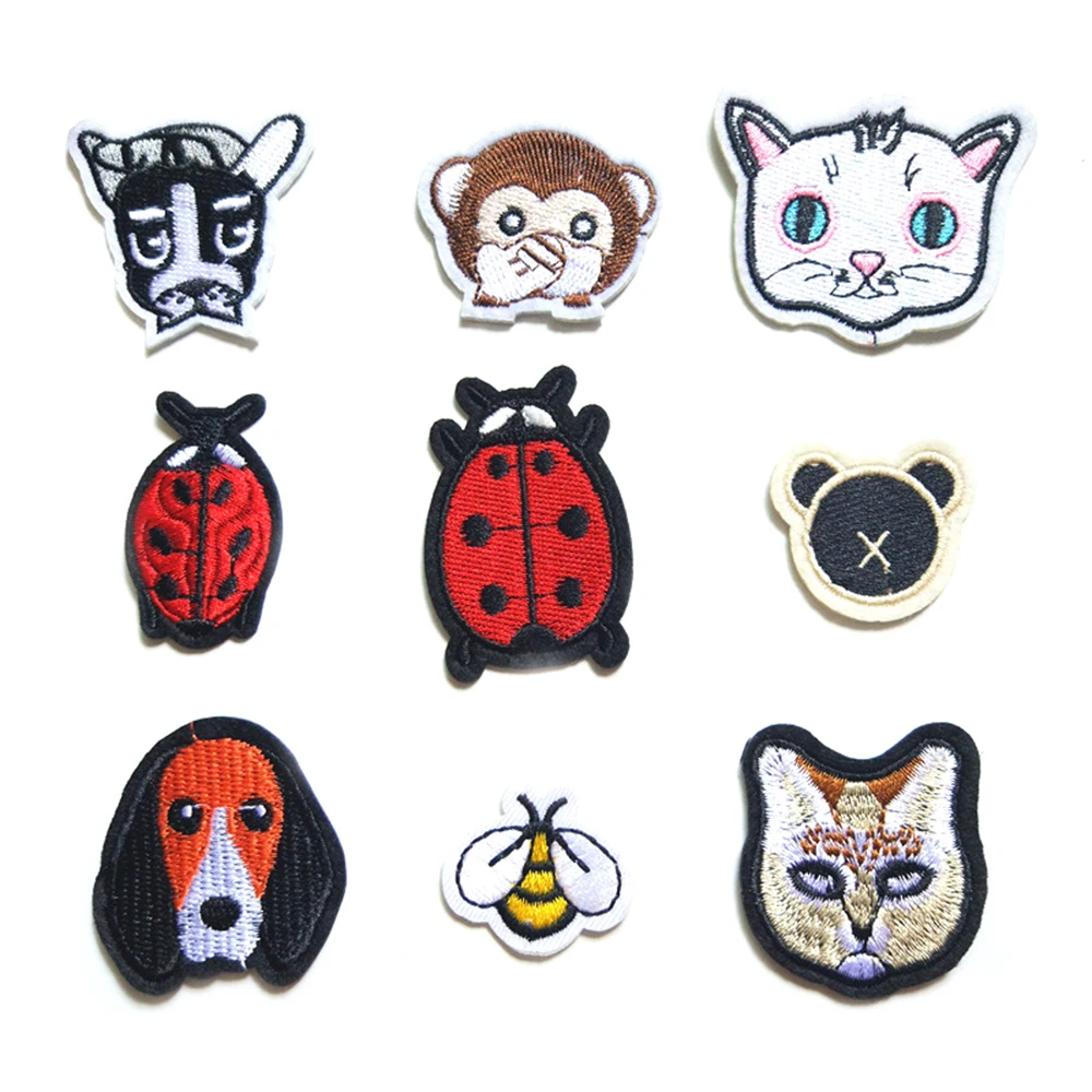 DIY Animal Embroidery Cloth Patch Children