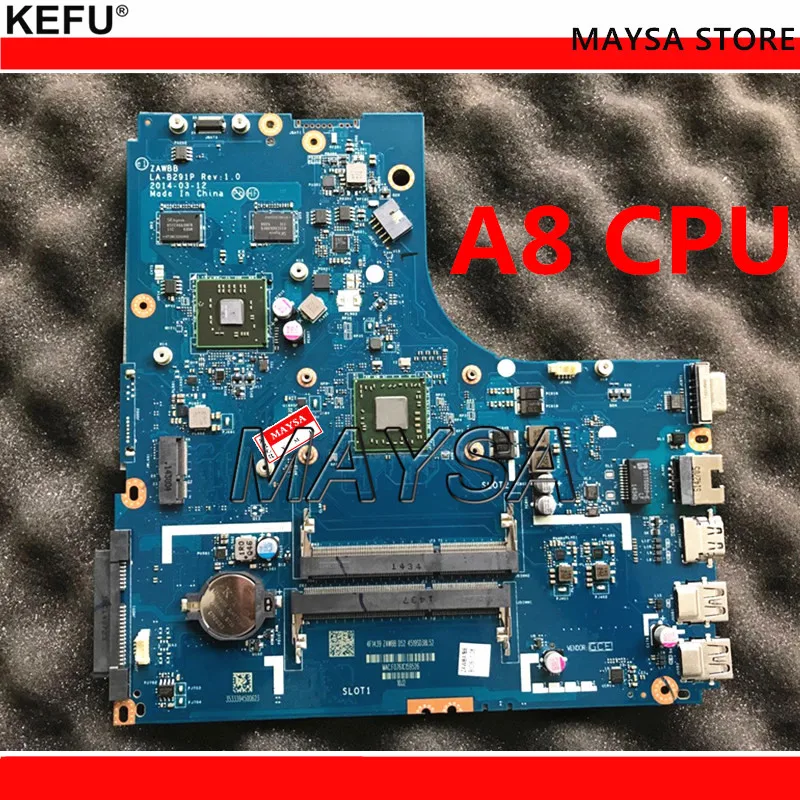 اللوحة المحمول لينوفو B50-45 A8-6410 PC اللوحة ZAWBA/BB LA-B291P tesed DDR3 اللوحة المحمول لينوفو B50-45 A8-6410 PC اللوحة ZAWBA/BB LA-B291P tesed DDR3