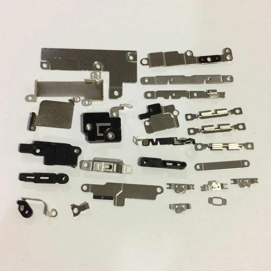 

1Set/lot Flex Cable Metal Plate Cover Holder Inner Repair Accessories Part Set for iPhone 7 4.7 inch