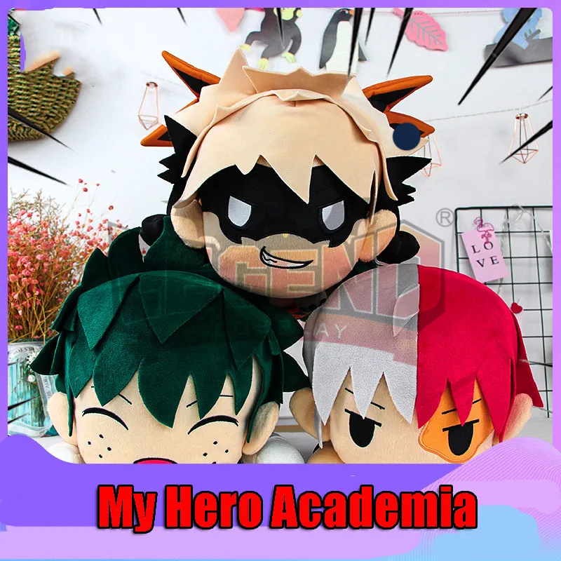 Cosplaylegend My Hero academic Boku no Akademia Izuku Midoriya Katsuki Bakugou шото Тодороки плюшевая игрушка кукла