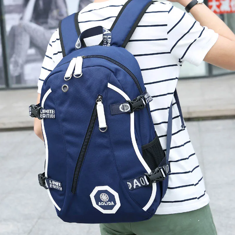 Men Backpack Back To School Bagpack Male Backpacks for Teen Boy Teenage
