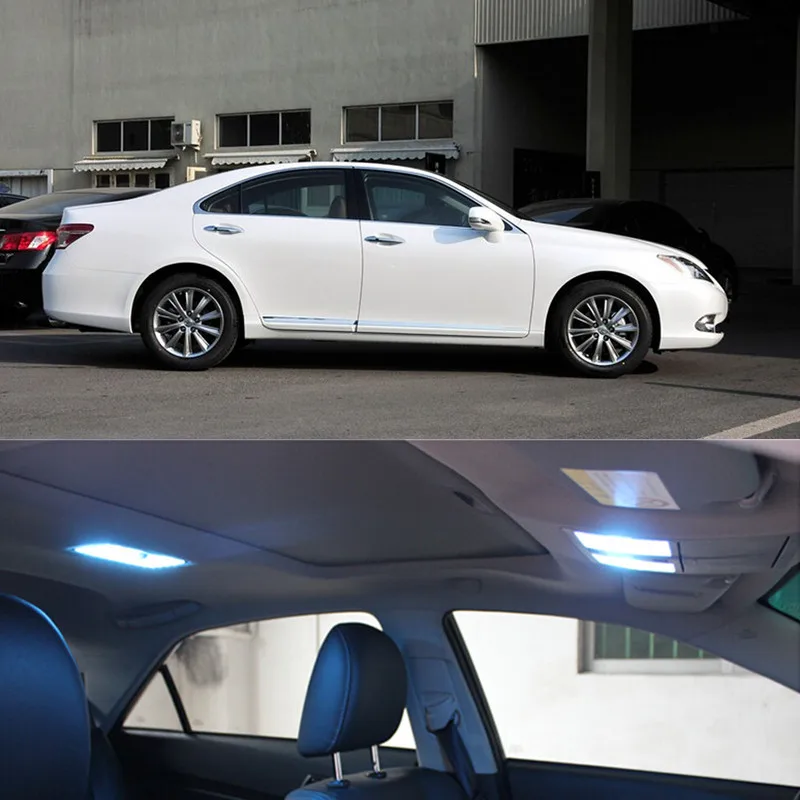 Светодиодная лампа для Lexus ES 250 300 350 2012 2015 12 в 13 шт. комплект ламп салона