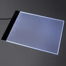 A4 светодиодный доска объявлений света отслеживания рисунок столешница для детей художников планшетный компьютер доска для рисования