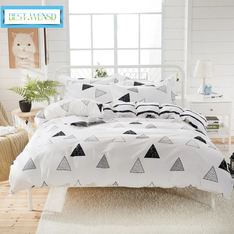 Best Wensd Edredon King Size Bedding Set 3 4pcs Winter Kids Single