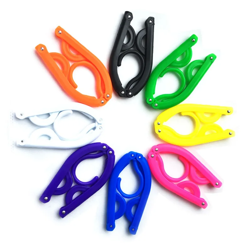 

Liplasting Travel Portable Folding Clothes Hanger Multifunction Magic Stretch Drying Rack Home Wardrobe Storage Rack