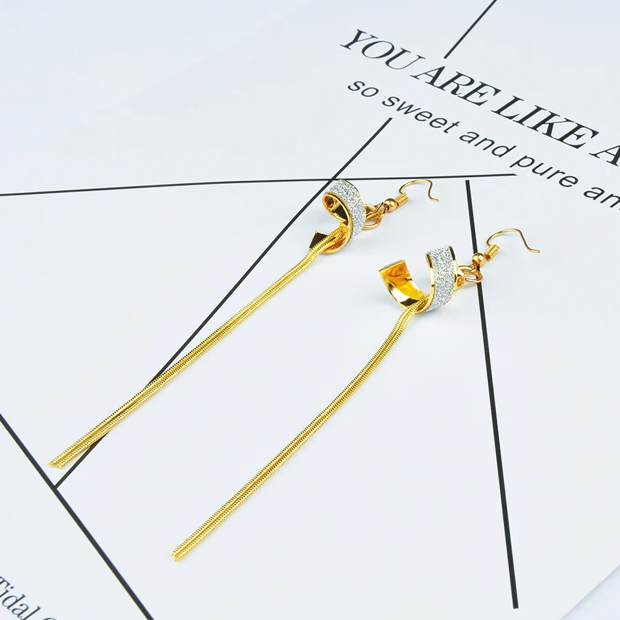 MQ Fashion Earrings Unique Charming Gold Dangle Drop Long Tassel Vintage Bohemian For Women Jewelry Brincos | Украшения и