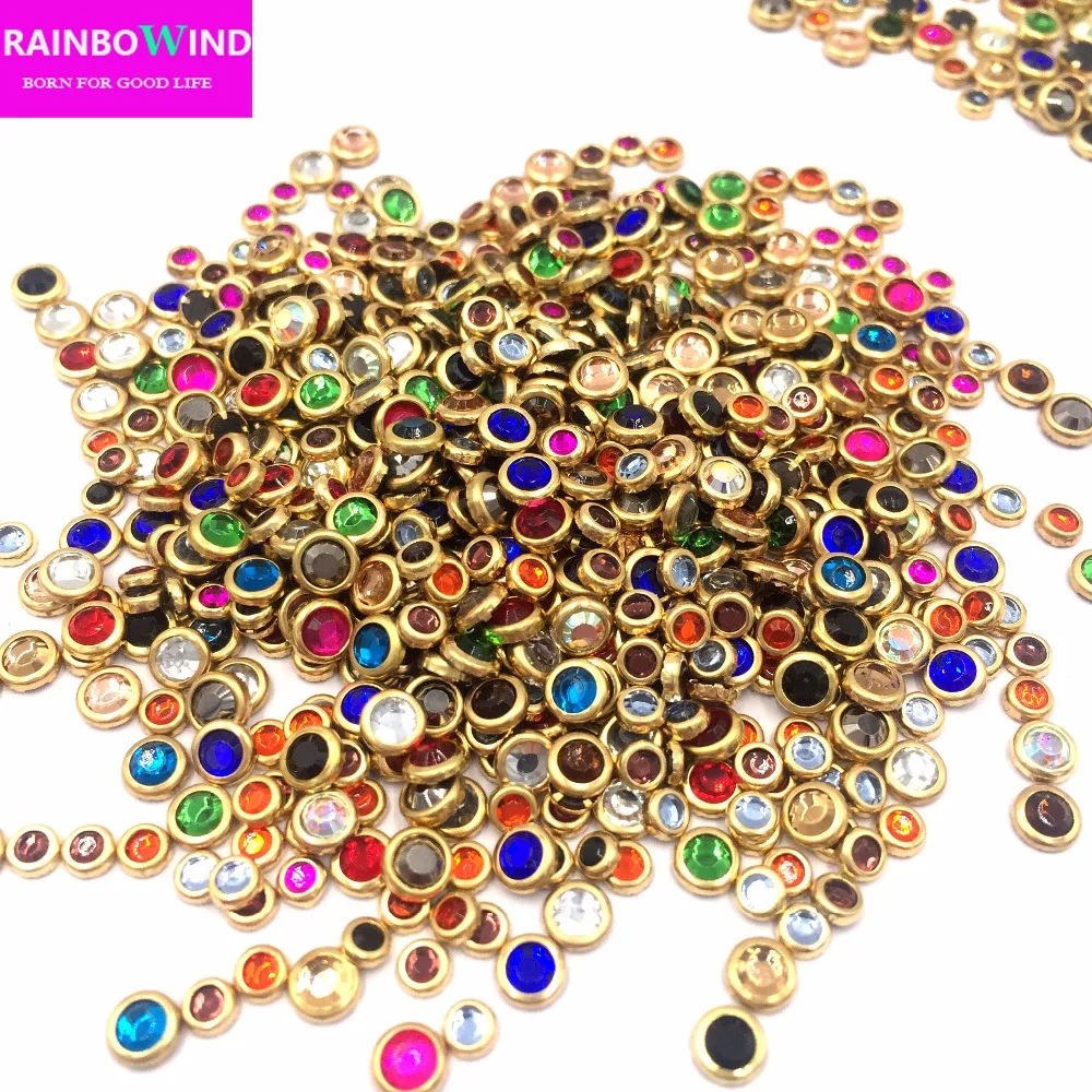 

2017 new arrival ss10 5000pcs/bag Hotfix crystal rhinestones strass for clothes Nail art garment glitter accessories free ship