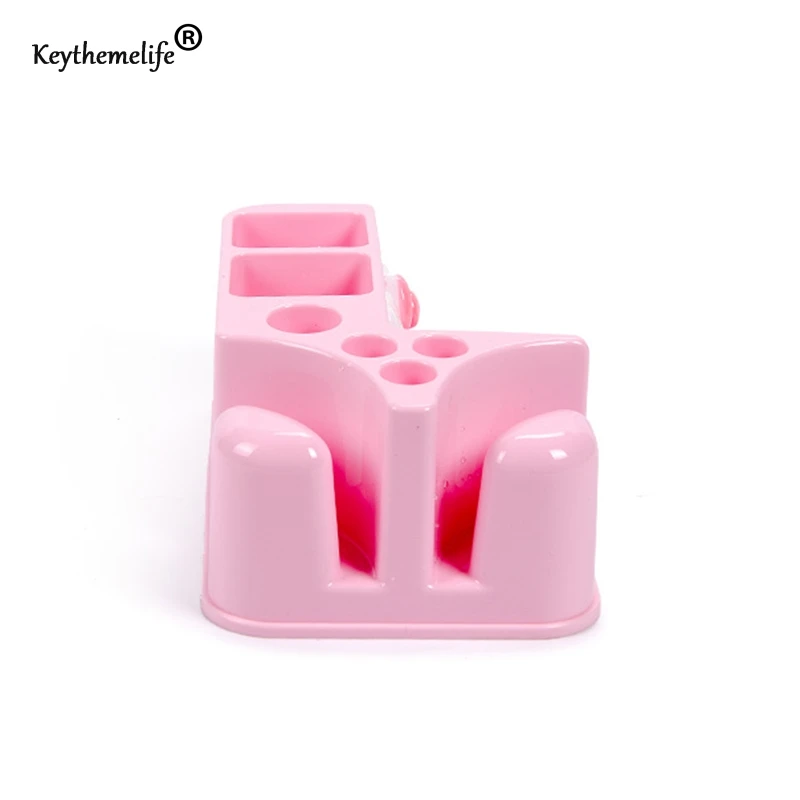 Cute Hello Kitty Cartoon Toothbrush Holder Bathroom Accessories Set Family Style Toothbrush Holder Storage Rack
