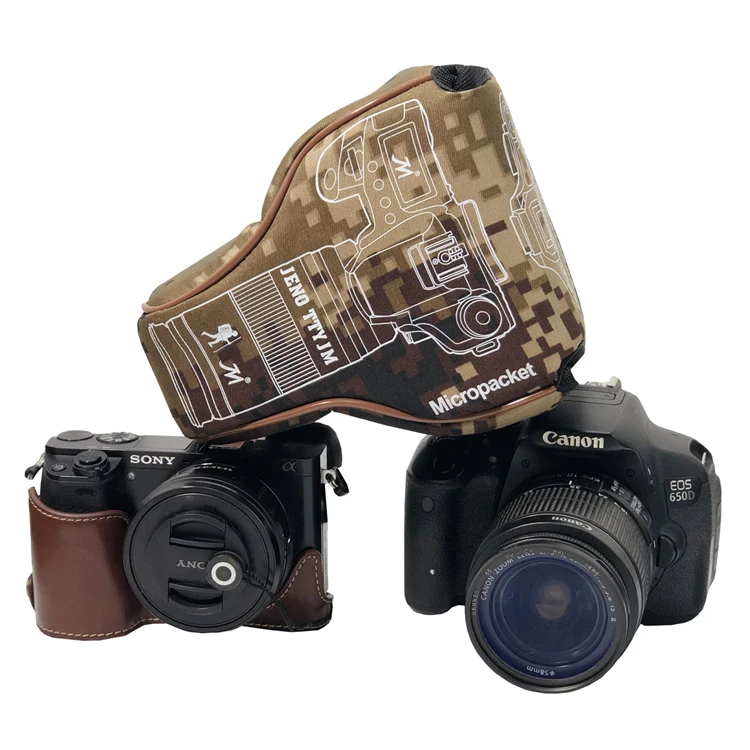

Waterproof Camera Bag Case Cover for Canon EOS M100 M50 M10 M6 M5 M3 M2 Photo bag single shoulder bag protective cover