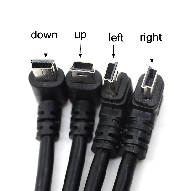مصغرة USB لوحة جبل نوع البسيطة USB 5Pin الذكور إلى الإناث كابل تمديدي للمحول الزاوية مع مسامير 30 سنتيمتر 50 سنتيمتر