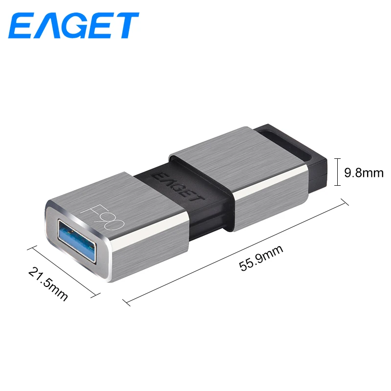 

Eaget USB Flash Drive Pendrive 64GB 128GB 256GB Memory Cle USB 3.0 Metal Pen drive Memoria USB Stick Flash Drive Pendrive U Disk