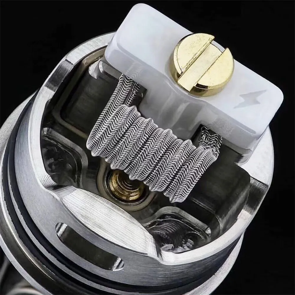 BF Ghoul RDA Vape Atomizer 810 Drip Tip 510 Thread Electronic Cigarette Rebuildable Tank RDA Vaporizer Atomizer BF Ghoul RDA Vape Atomizer 810 Drip Tip 510 Thread Electronic Cigarette Rebuildable Tank RDA Vaporizer Atomizer