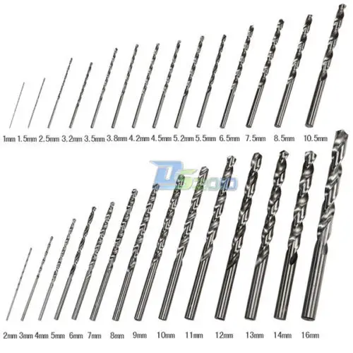 

Extra Long 120mm HSS Twist Drill Straigth Shank Auger Drilling Bit 10Pcs 0.5mm 0.6mm 0.7mm 0.8mm 0.9mm 1mm 1.1mm 1.2mm 1.3mm