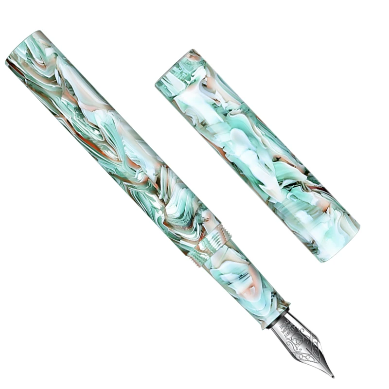 

High Quality Luxury Resin Fountain Pen ,simple Design with Germany Nib 0.5mm