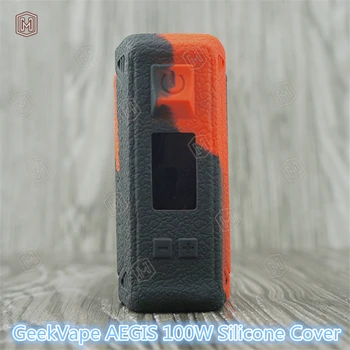

RHS Factory 5pcs silicone case fo Original GeekVape AEGIS 100W Box thicker skin cover protector Waterproof Shockproof 13 colors
