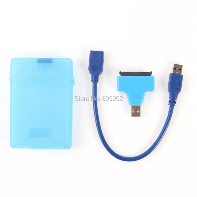 Usb 3.0 To Sata 22p Converter Hard Disk Driver Adapter Usb Power Cable