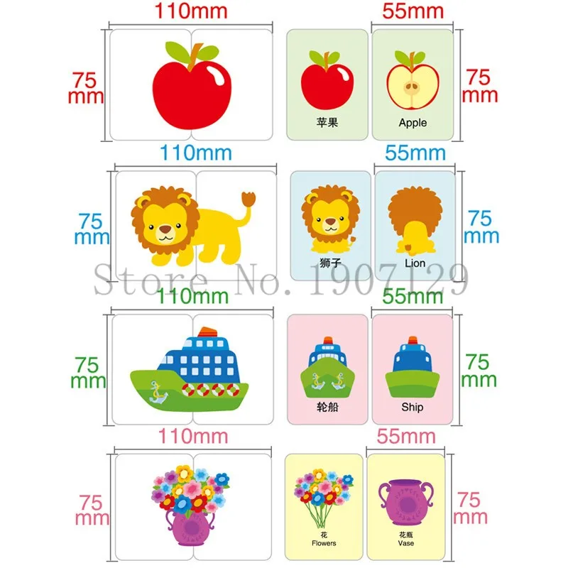 Iron-box-Match-Game-Puzzle-Card-Learning-Chinese-English-Fruit-Animal-Traffic-Educational-Kids-Toys (4)