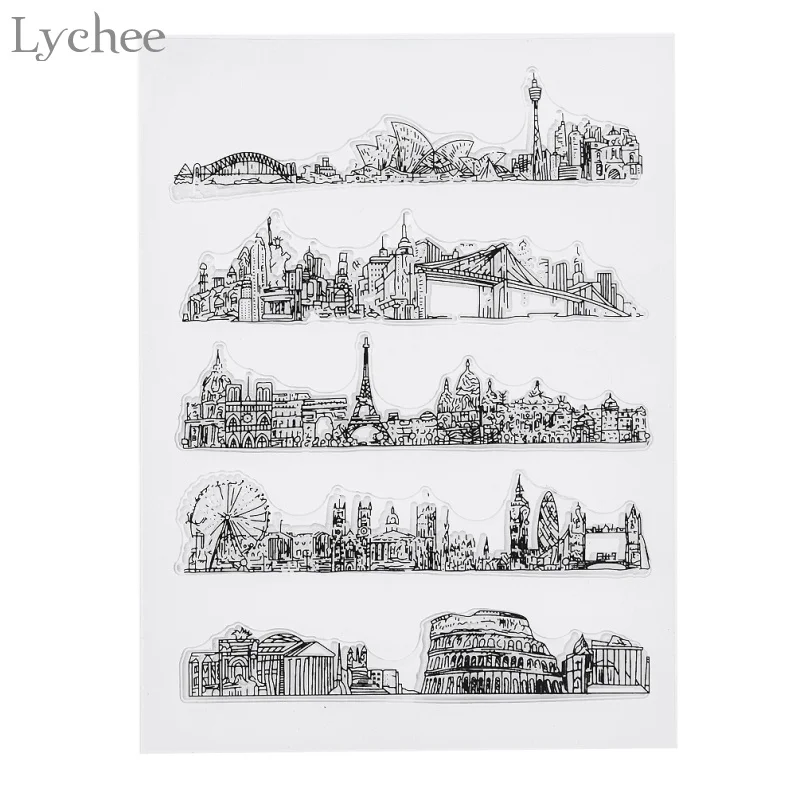 Lychee бутылка желаний прозрачный силиконовый штамп для DIY скрапбукинга фотоальбом Рождественская вечеринка декоративная печать