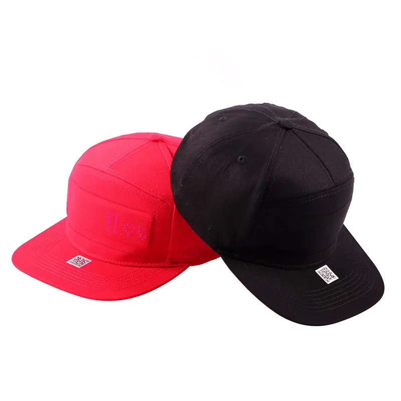 Водонепроницаемая светодиодная панель Bluetooth бейсболка для вечерние кепки для гольфа, рыболовные кепки, спортивные кепки, 2 цвета, аксессуары