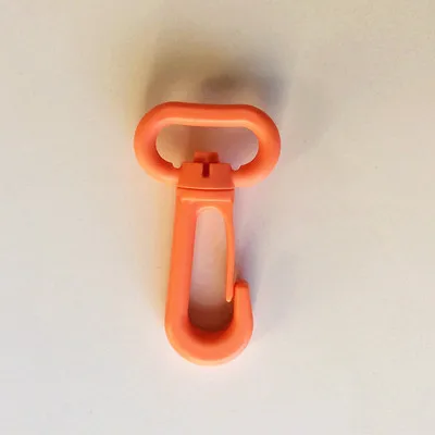 10 шт цветная пластиковая пряжка шарнирная застежка-Омар зажимы для ключей крючок для ключей зажим для собаки пряжки DIY аксессуары для сумок - Цвет: 13