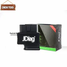 Новейший JDiag Faslink M2 OBDII код читателя автомобильный диагностический сканер OBD2 Bluetooth 4,0