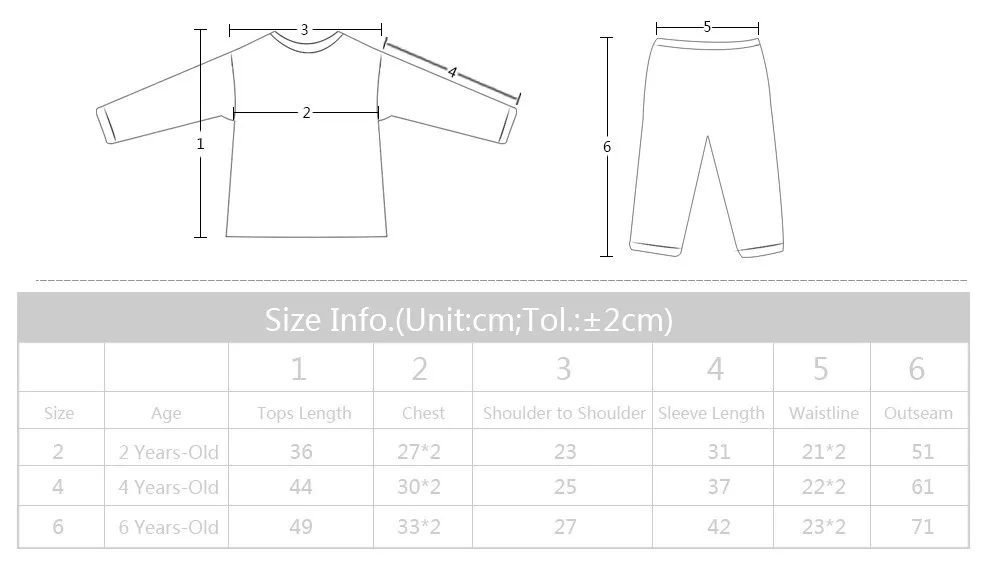 Летний комплект одежды для сна для детей от 2 до 6 лет детские пижамные комплекты трикотажная одежда для сна хлопок