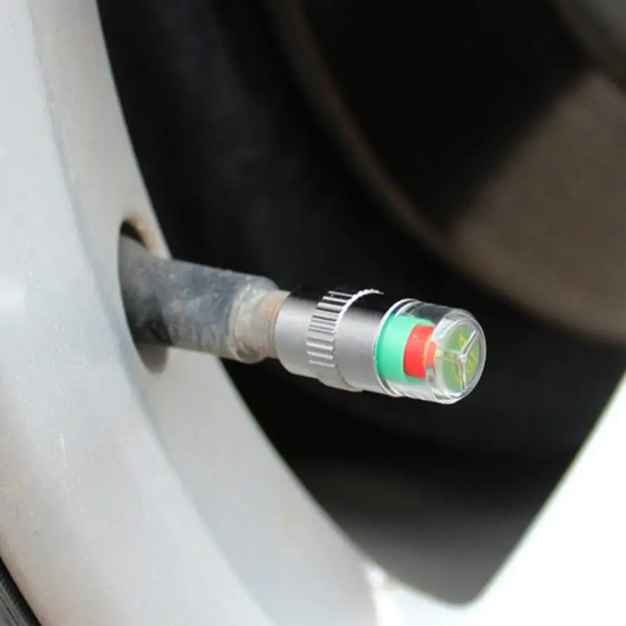 

Car-styling High Quality hot Sell Tire Pressure Monitor Valve Stem Caps Sensor Indicator Eye Alert Diagnostic Tool #LD