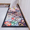 Ethnic Printed Kitchen Mat Set Dirty-proof Long Carpet Hallway Doormat Bedside Floor Mat Non-slip Water Absorption Bathroom Rugs ► Photo 3/6