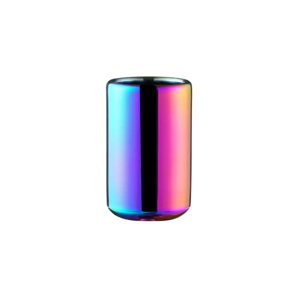 

Stainless steel cold drink cup Straw - Hot and Cold Double Wall Drinking Cups Coffee Mugs Irregular Diamond with xicara @12
